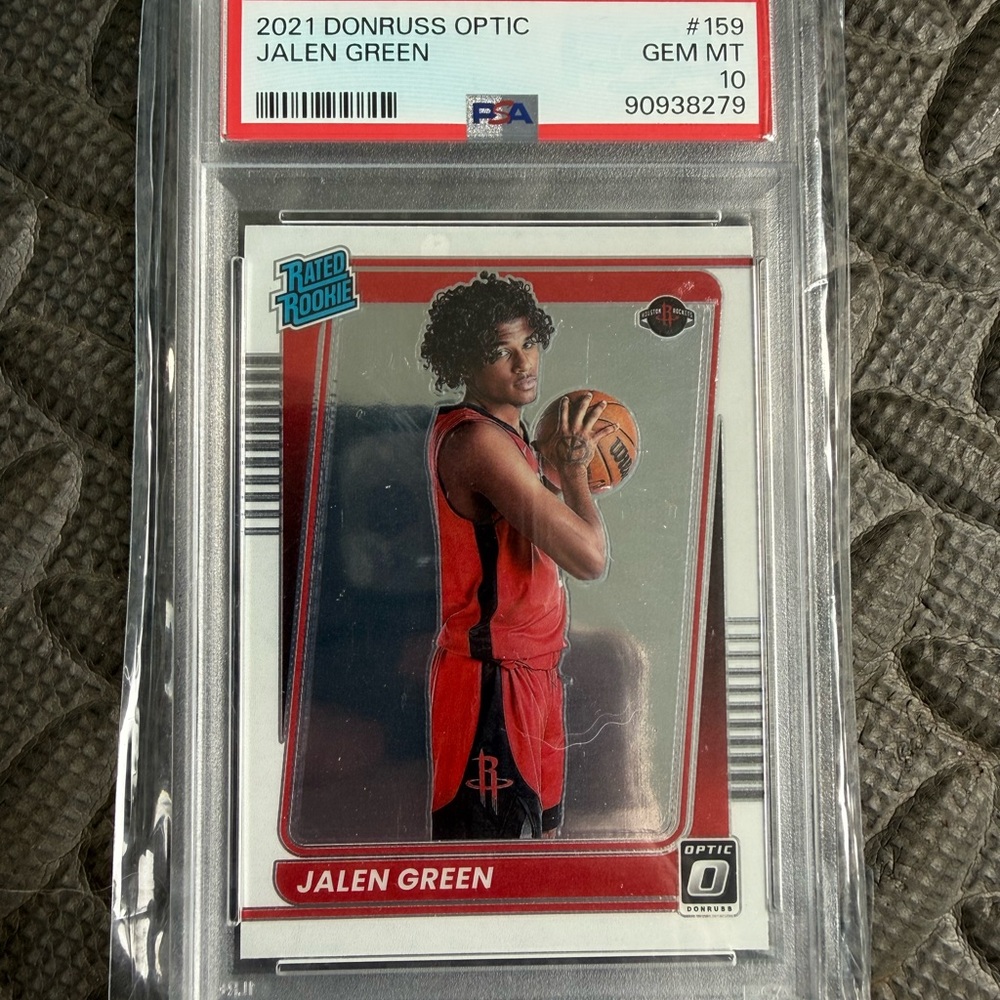 Panini Jalen Green Rookie Card PSA 10 #159